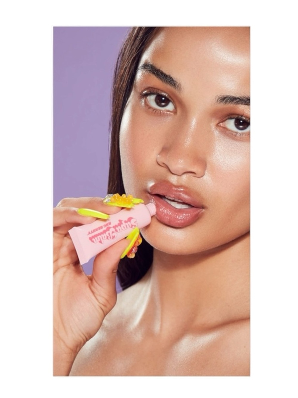 new KNC Beauty ᨎ Supa Lip Balm ᨎ OG Rose ᨎ Plump Kissable Lips ᨎ in Box ᨎ Gift